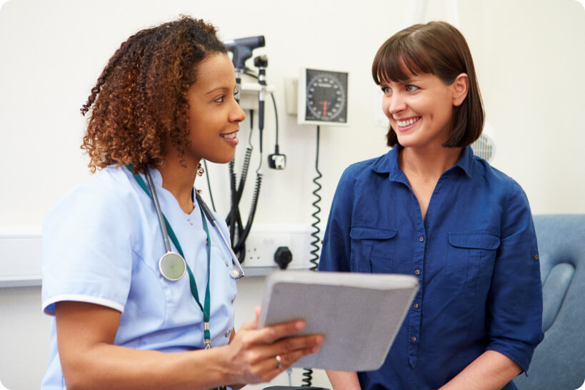 doctor check patient